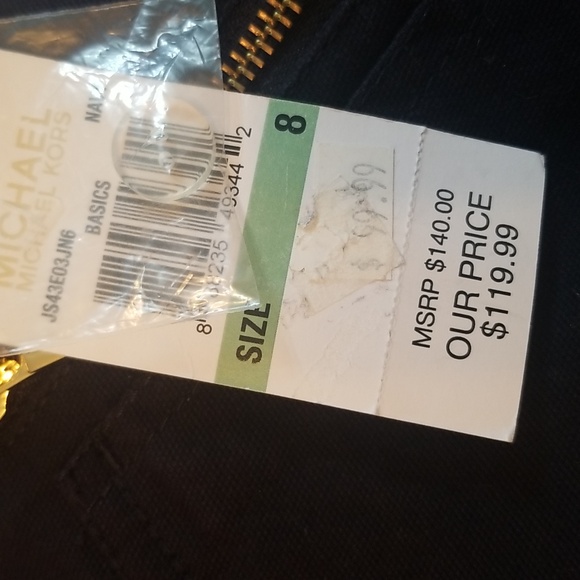 Brand New Michael Kors Twill Skinny Jean Pants. - Picture 11 of 11